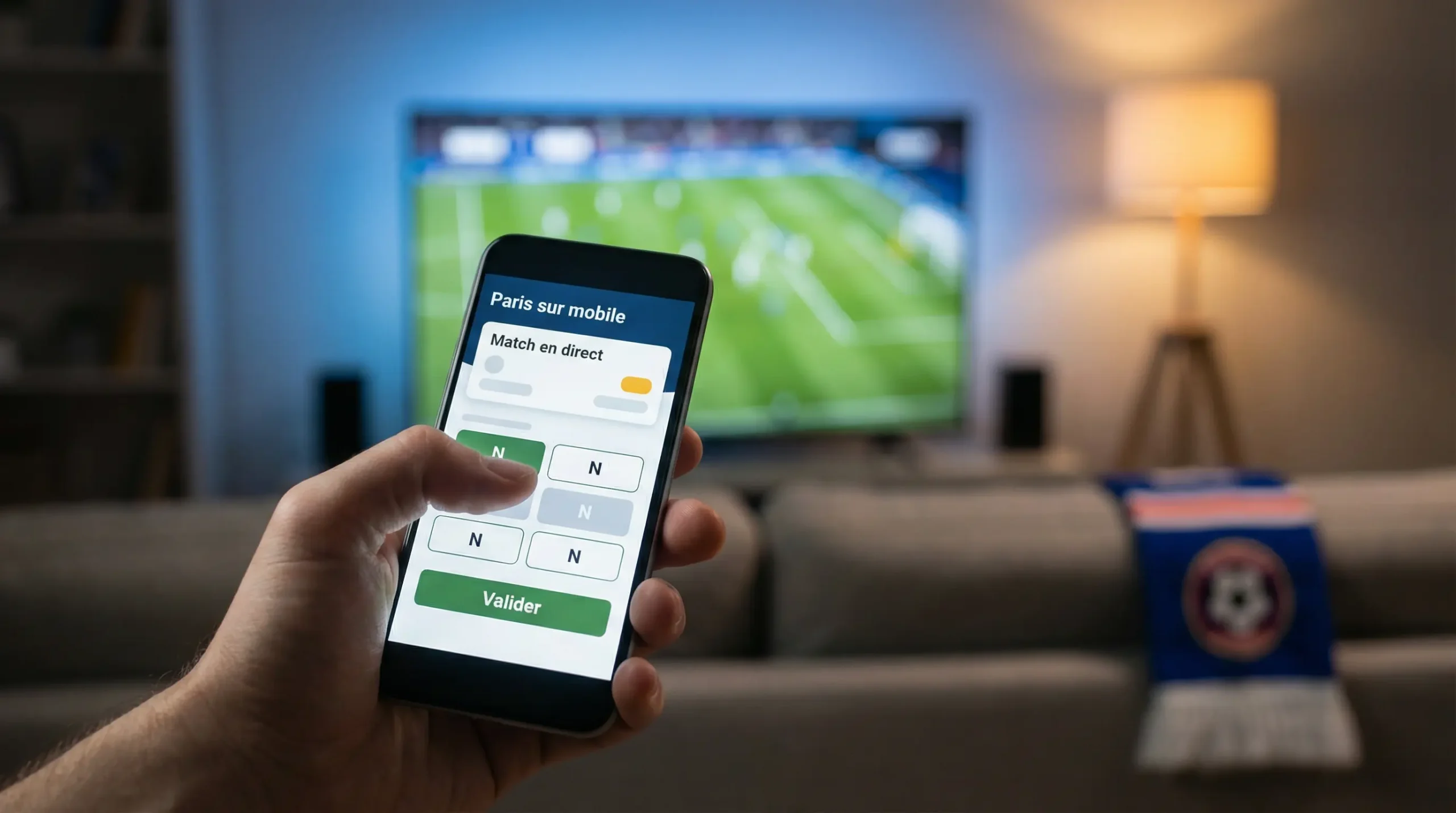 Parier football depuis mobile : guide des applications de paris sportifs